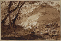 W 014
<br/>
Berglandschap
<br/>
<em>Nijmegen, Gerard van (1735-1808)</em>